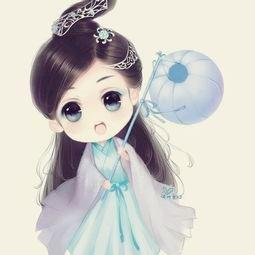 赵丽颖q版照片,可爱程度爆表！